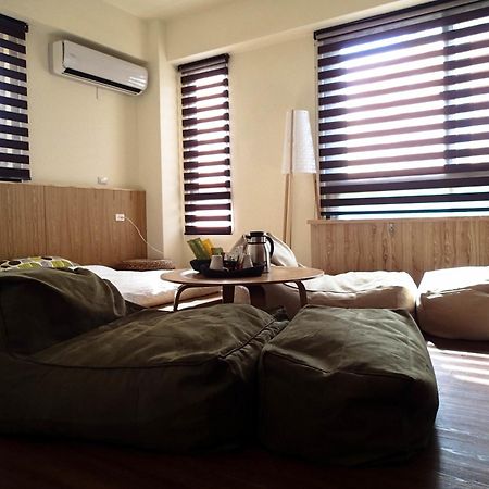 Meow G Cafe Hostel Хуалянь Номер фото